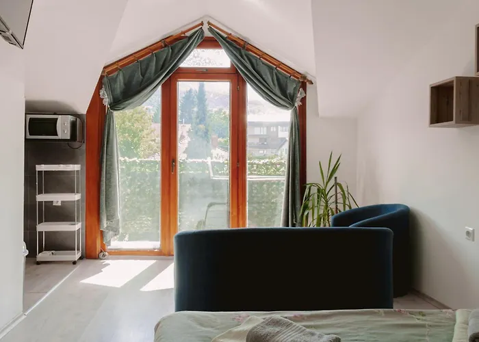 With Mountain View Balcony And Free Parking Daire